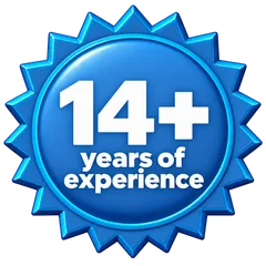 14+ years of experience