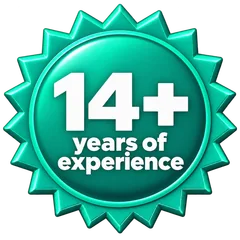 14+ years of experience