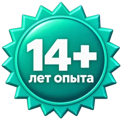 14+ лет опыта